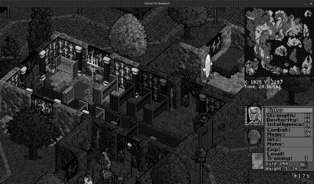 Screenshot from Ultima VII: Revisited